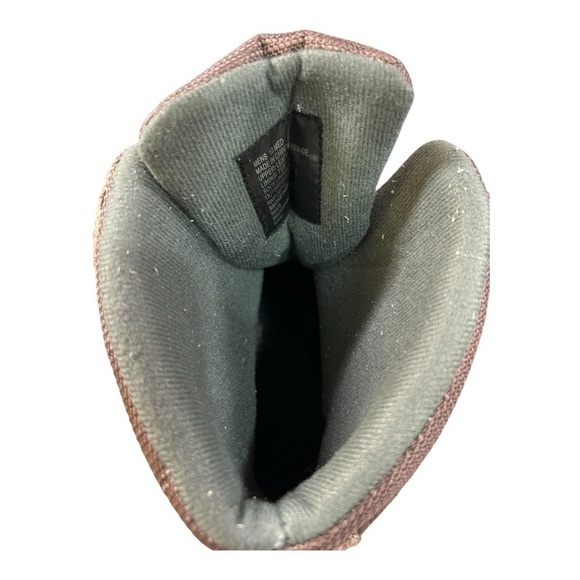 Totes Taupe Men's Waterproof Shell Snow Boots SZ: 10 Brow Black Winter Boots - Picture 6 of 15